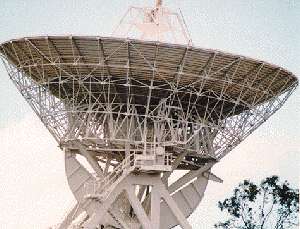 Das Mopra-Radioteleskop hat einen Durchmesser von 22 Meter